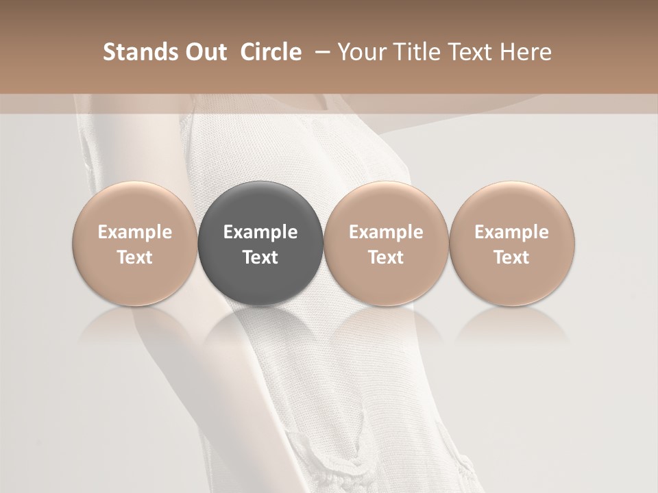 Bare Beauty Lady PowerPoint Template