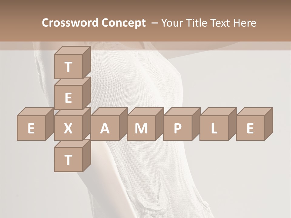 Bare Beauty Lady PowerPoint Template