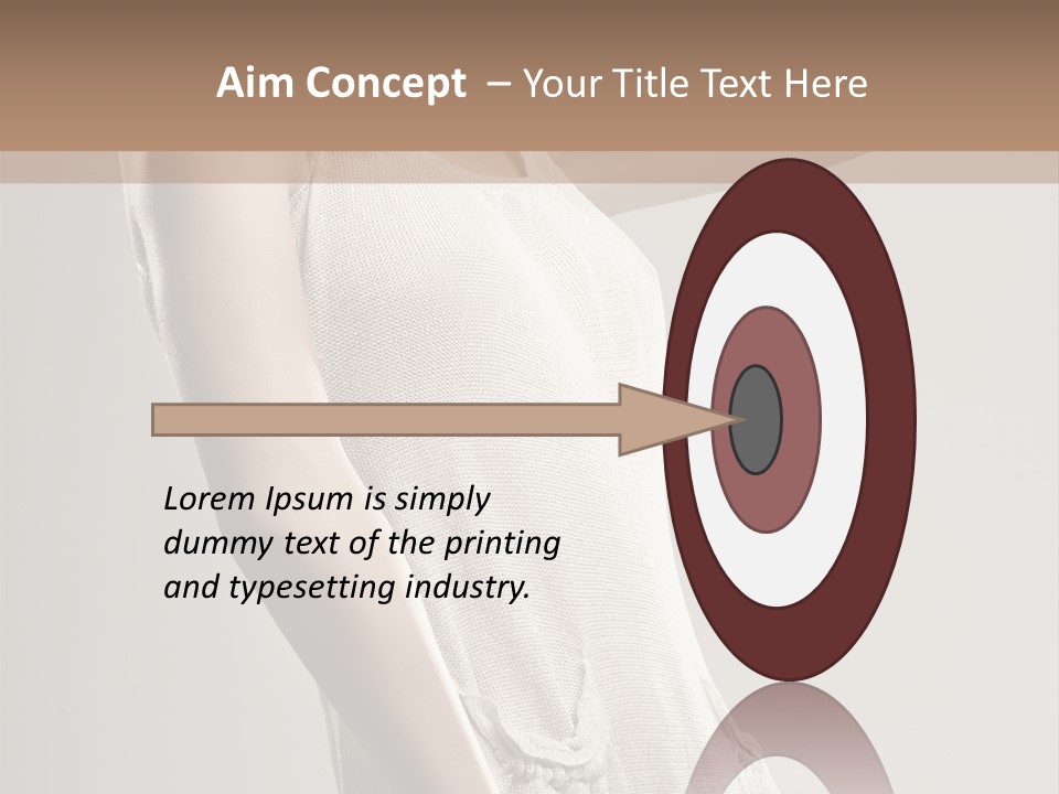 Bare Beauty Lady PowerPoint Template