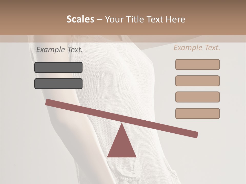 Bare Beauty Lady PowerPoint Template