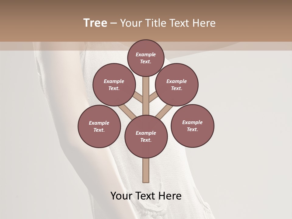 Bare Beauty Lady PowerPoint Template