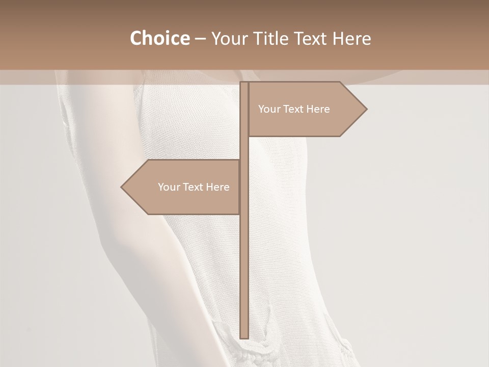 Bare Beauty Lady PowerPoint Template