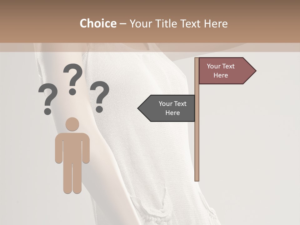 Bare Beauty Lady PowerPoint Template