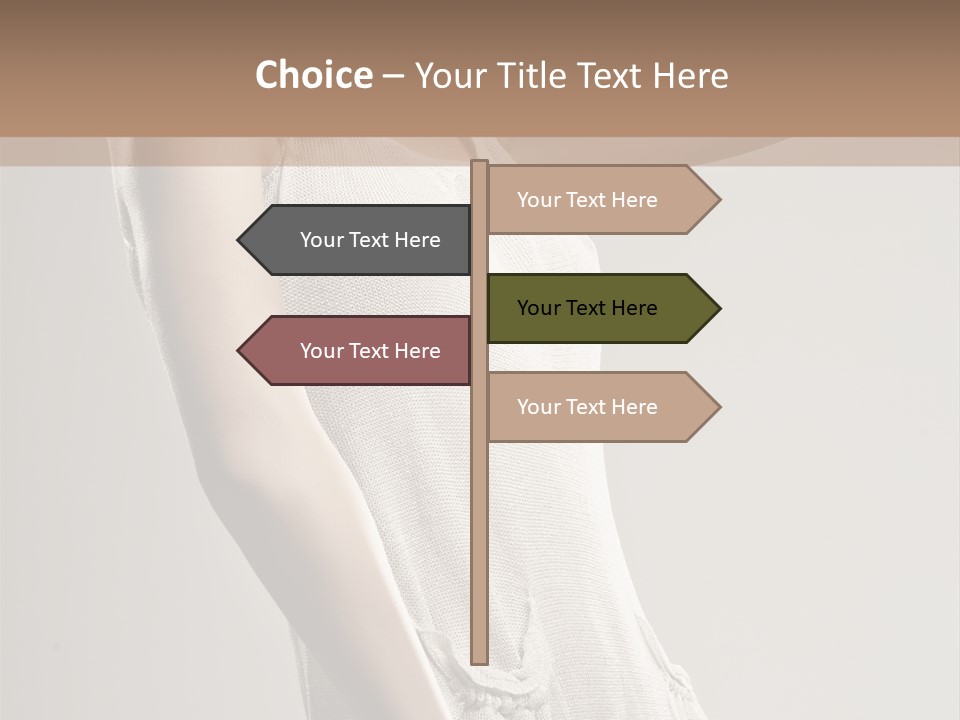 Bare Beauty Lady PowerPoint Template