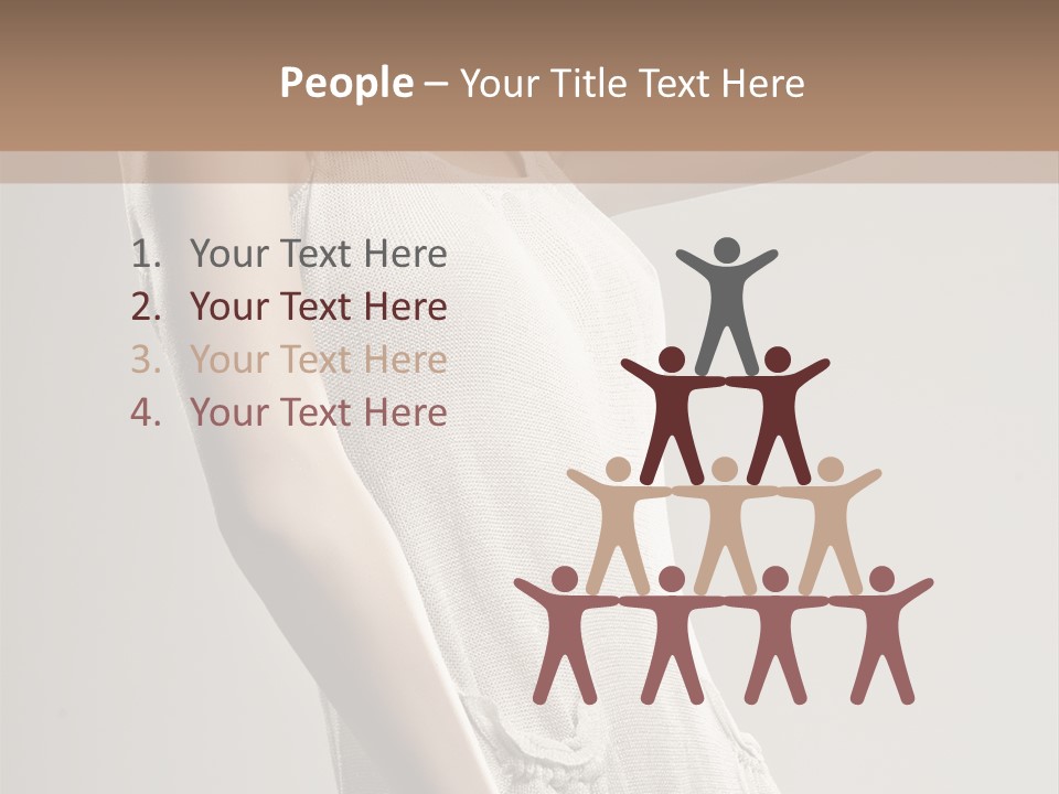 Bare Beauty Lady PowerPoint Template