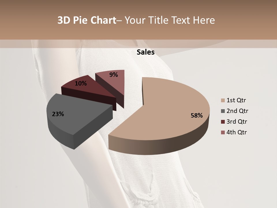 Bare Beauty Lady PowerPoint Template