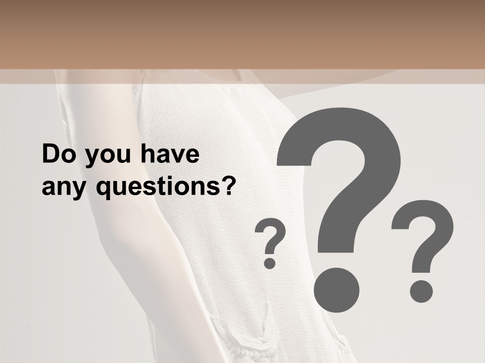 Bare Beauty Lady PowerPoint Template