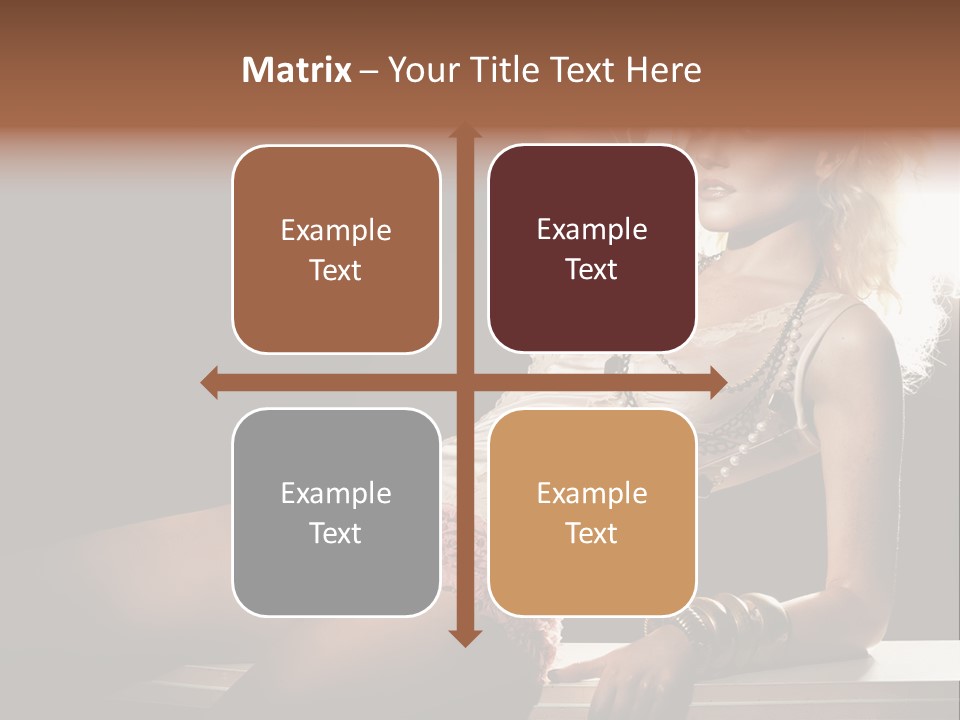 Glamor Girl Legs PowerPoint Template