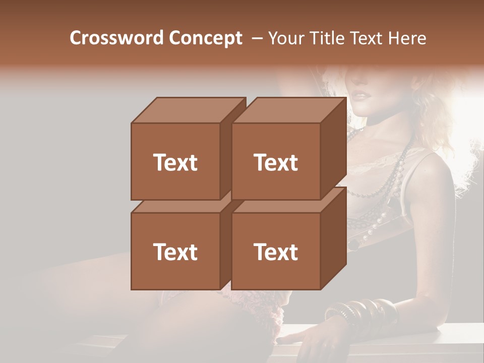 Glamor Girl Legs PowerPoint Template