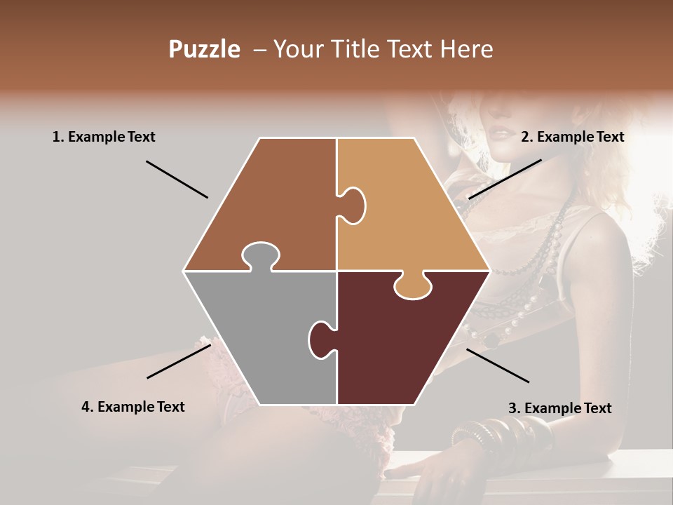 Glamor Girl Legs PowerPoint Template