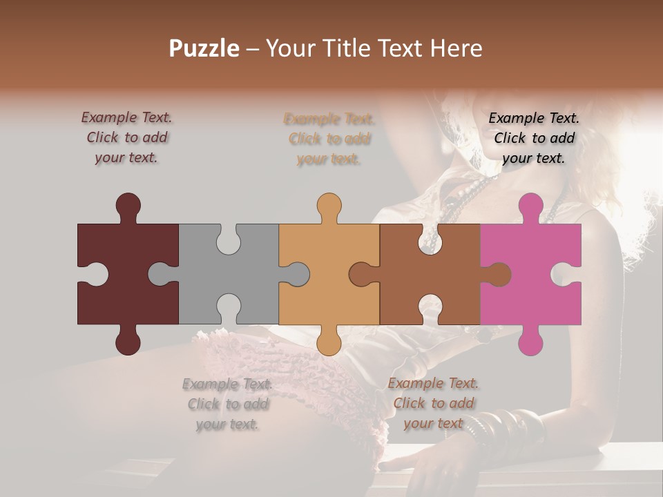 Glamor Girl Legs PowerPoint Template