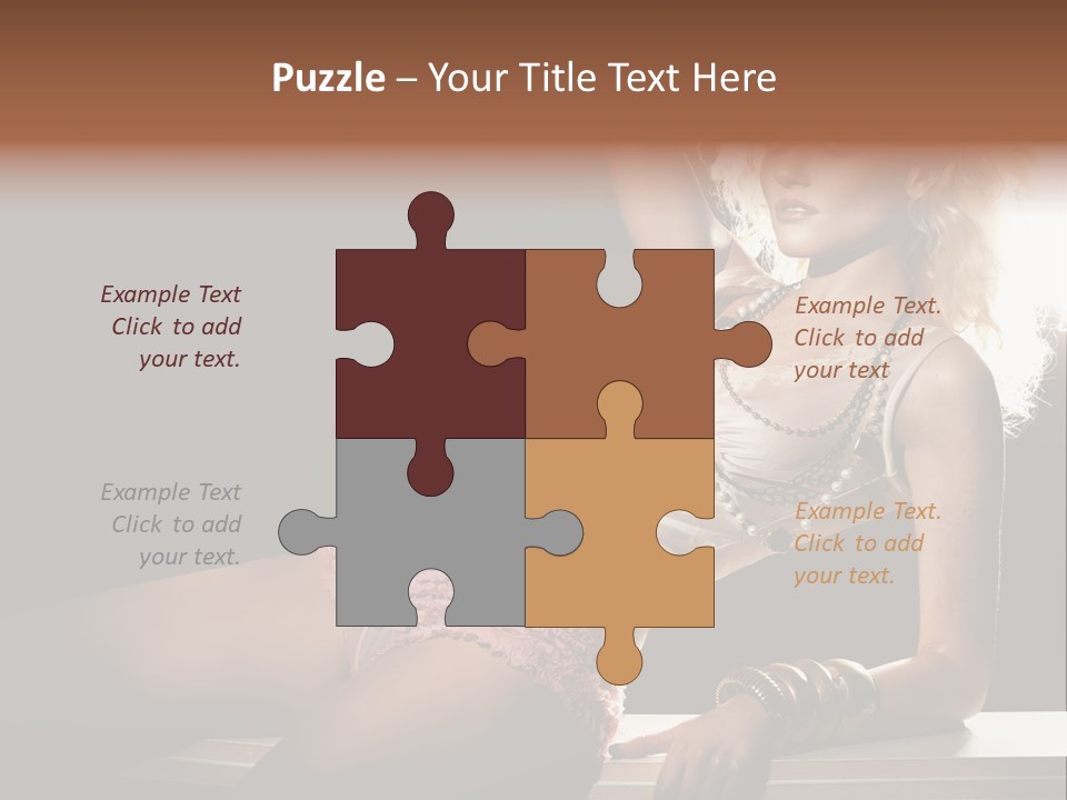 Glamor Girl Legs PowerPoint Template