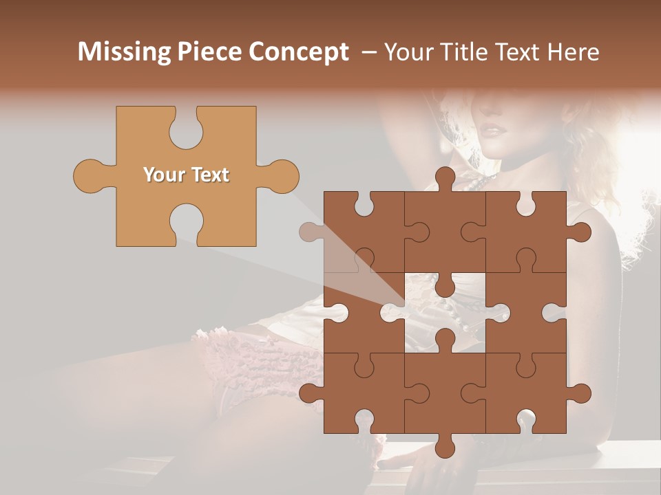 Glamor Girl Legs PowerPoint Template