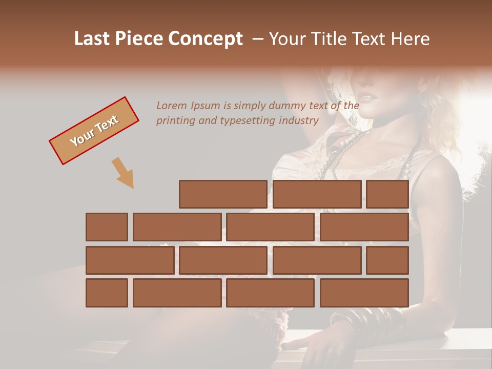 Glamor Girl Legs PowerPoint Template