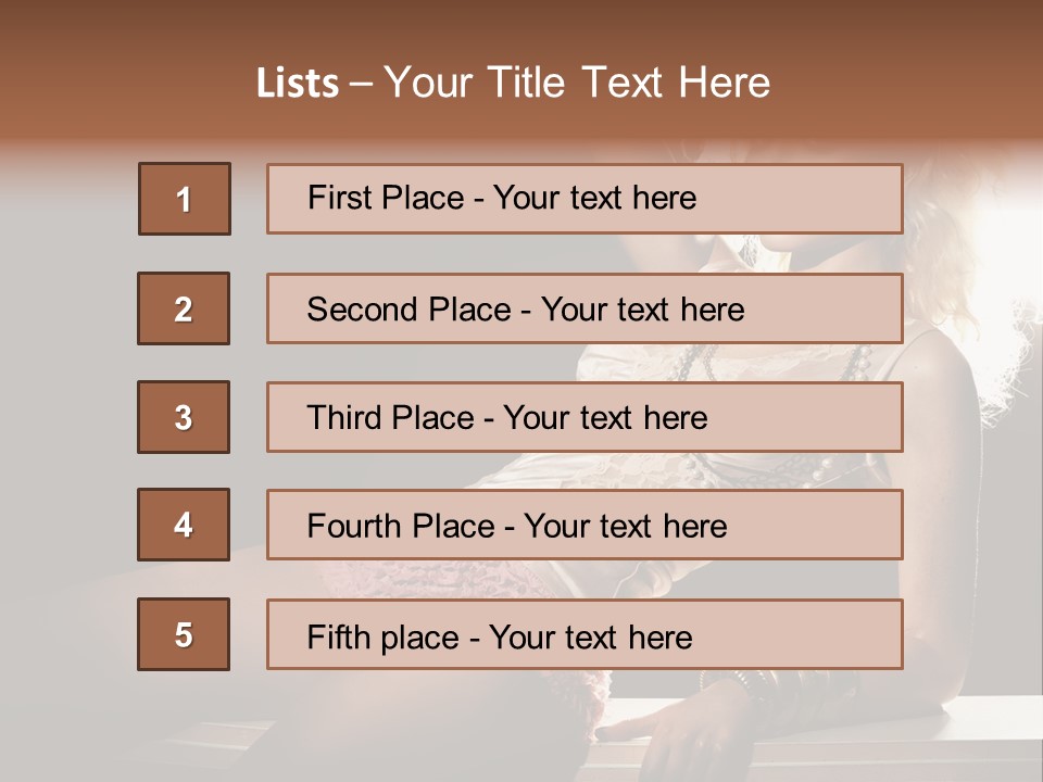 Glamor Girl Legs PowerPoint Template