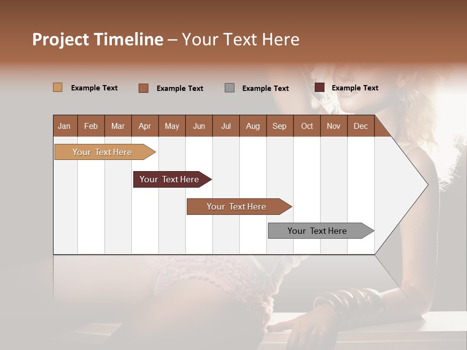 Glamor Girl Legs PowerPoint Template