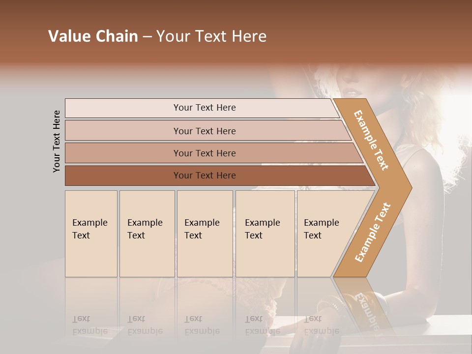 Glamor Girl Legs PowerPoint Template