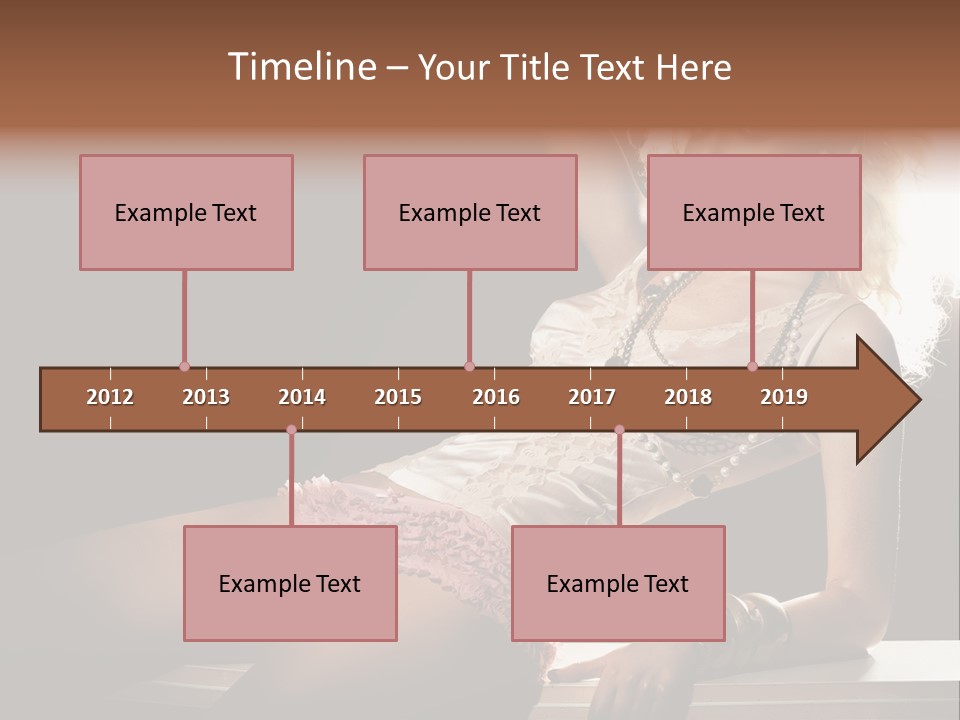 Glamor Girl Legs PowerPoint Template