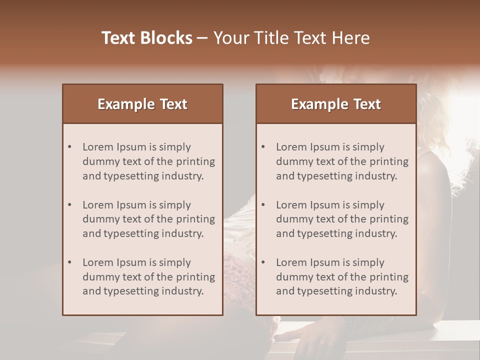 Glamor Girl Legs PowerPoint Template