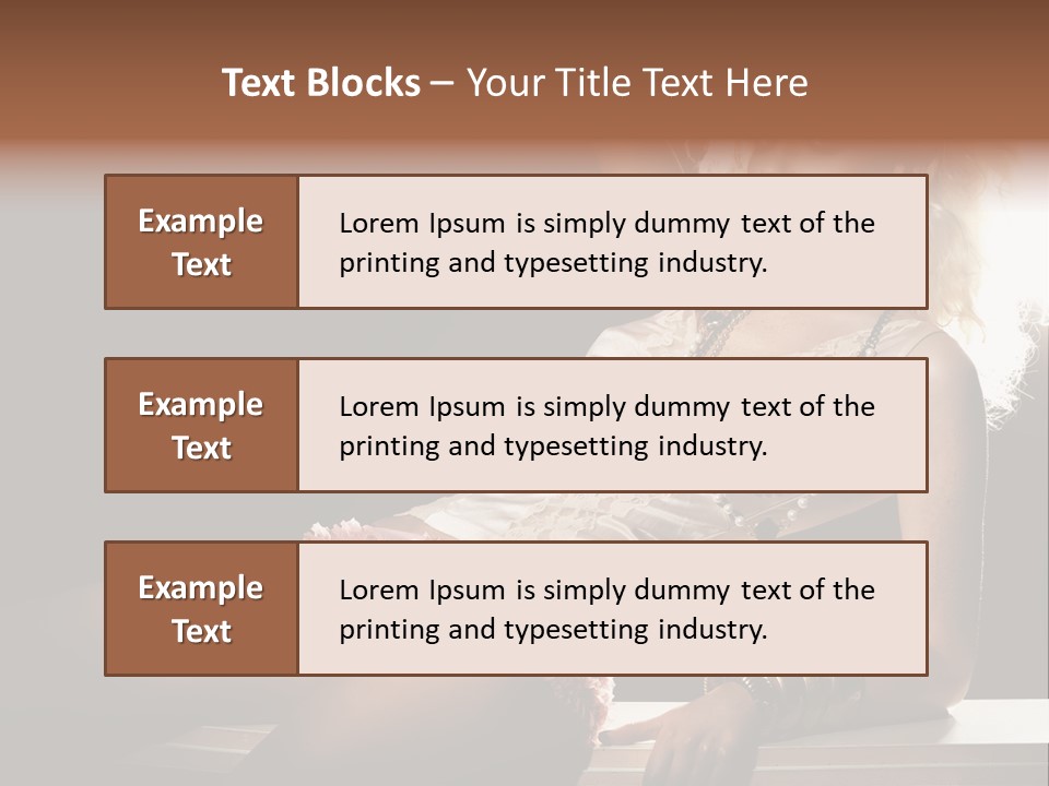 Glamor Girl Legs PowerPoint Template