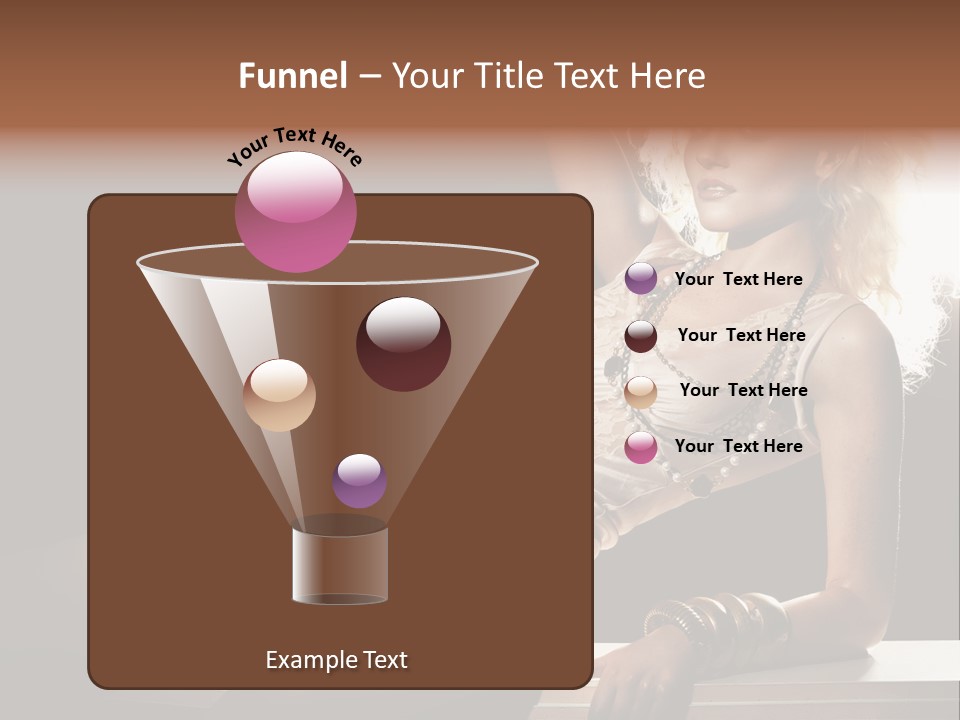 Glamor Girl Legs PowerPoint Template