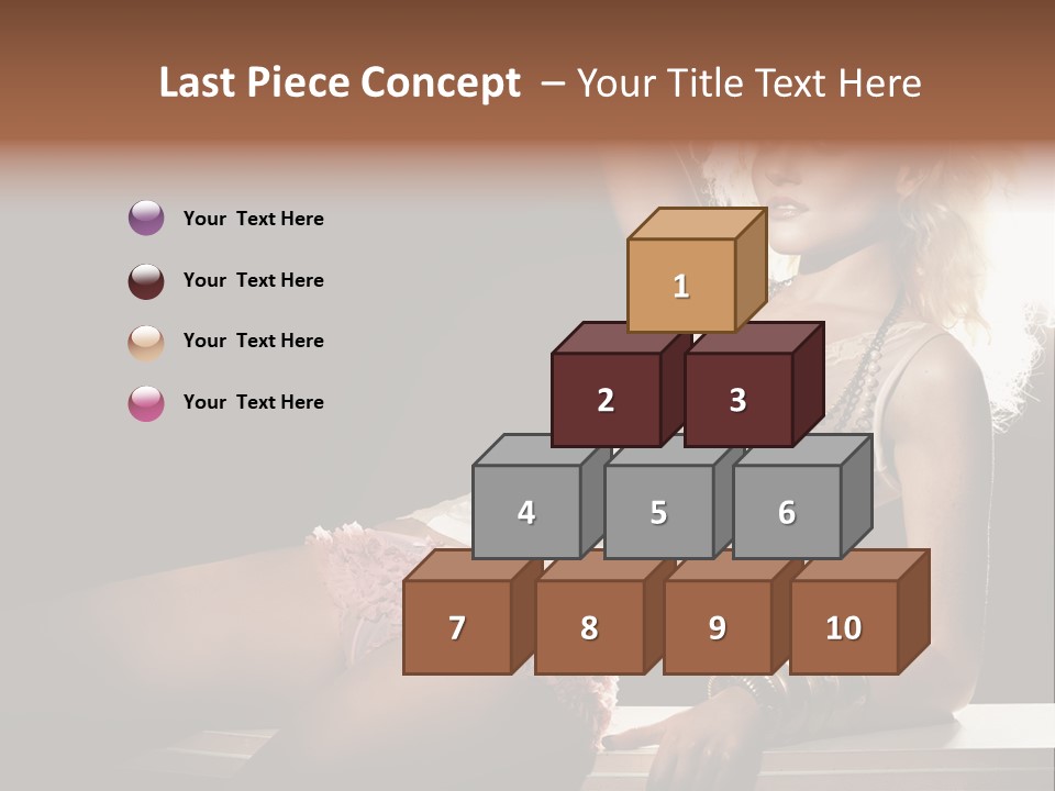 Glamor Girl Legs PowerPoint Template