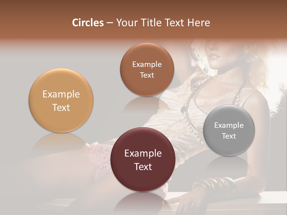 Glamor Girl Legs PowerPoint Template