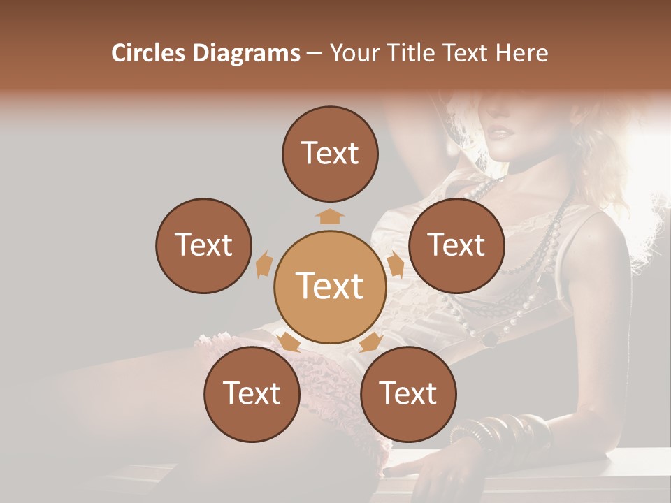 Glamor Girl Legs PowerPoint Template