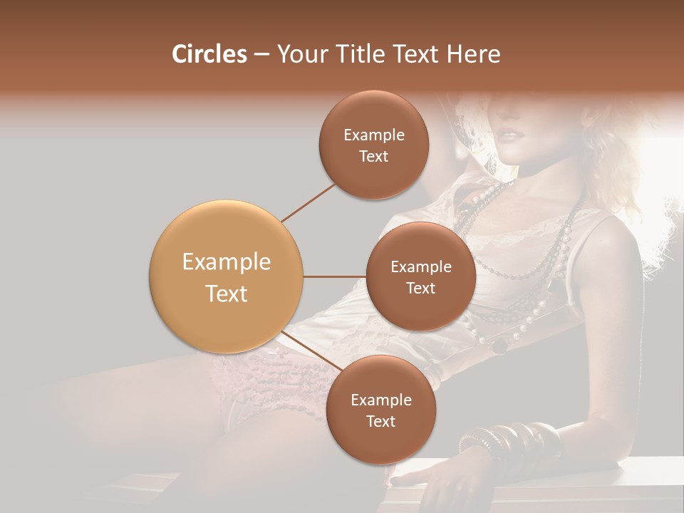 Glamor Girl Legs PowerPoint Template