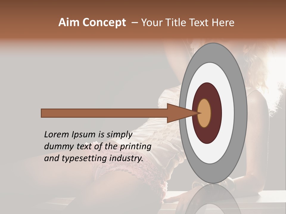 Glamor Girl Legs PowerPoint Template