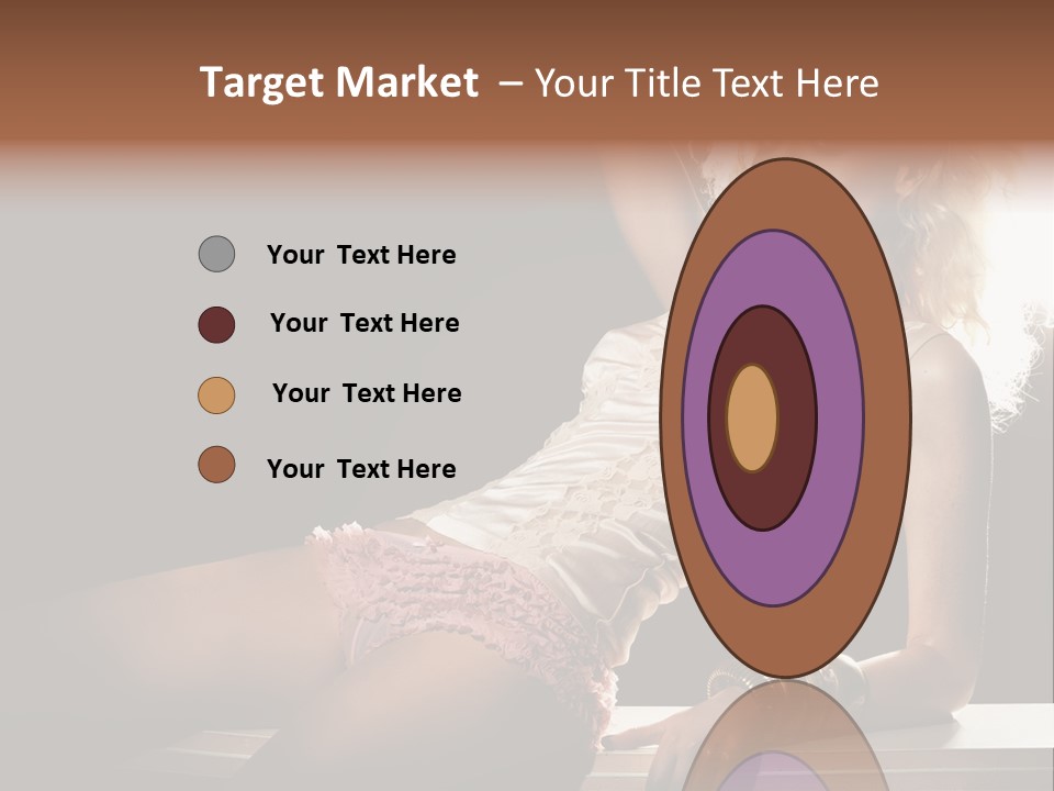 Glamor Girl Legs PowerPoint Template