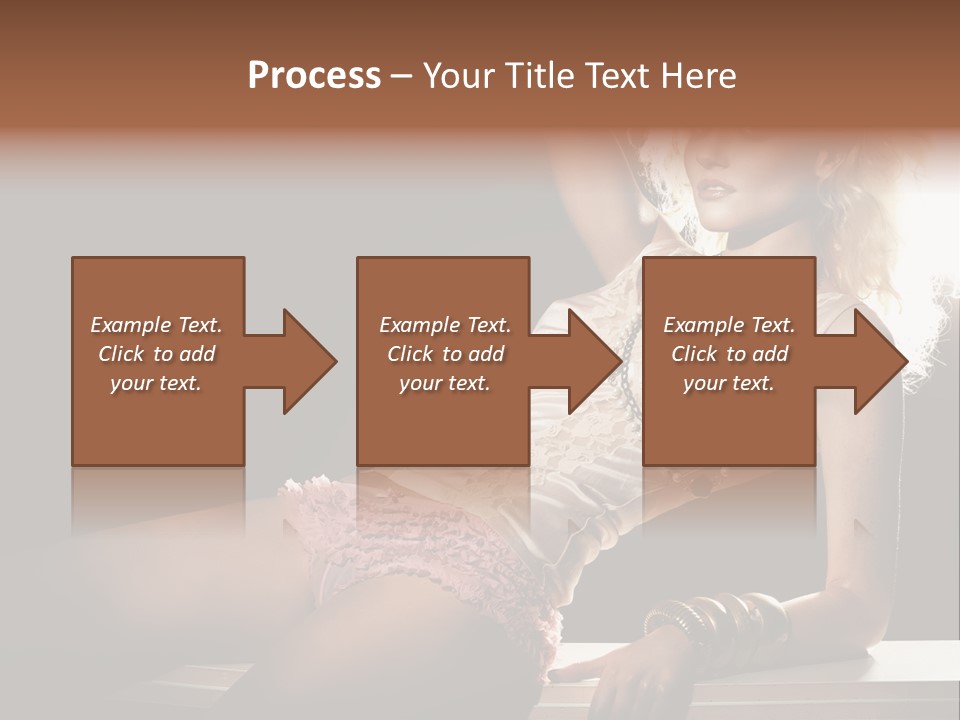 Glamor Girl Legs PowerPoint Template