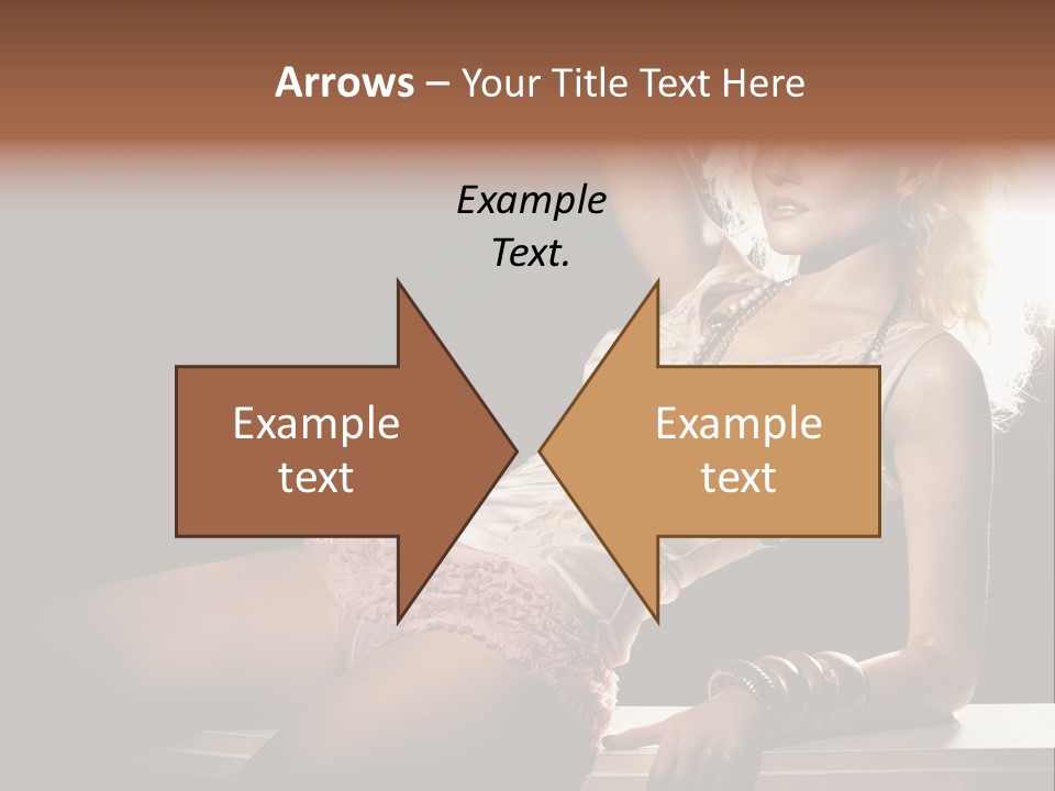 Glamor Girl Legs PowerPoint Template