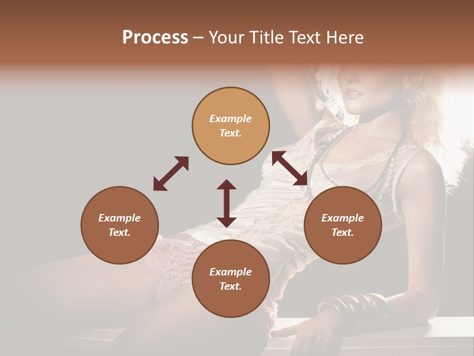 Glamor Girl Legs PowerPoint Template