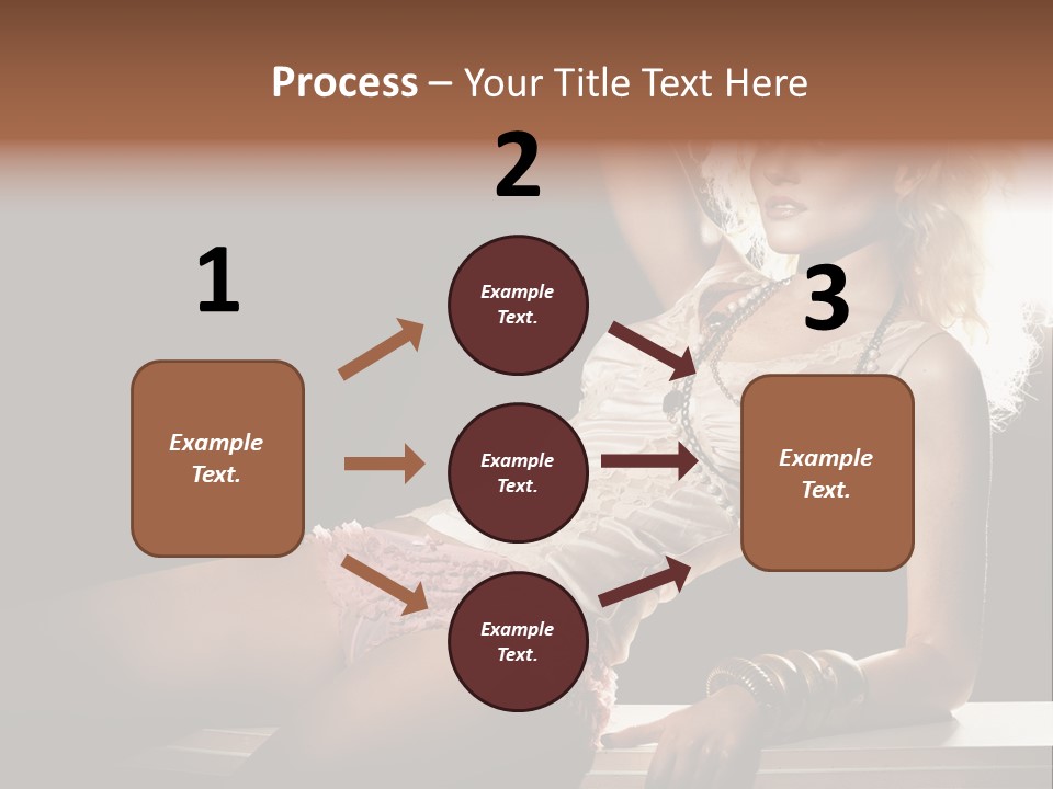 Glamor Girl Legs PowerPoint Template