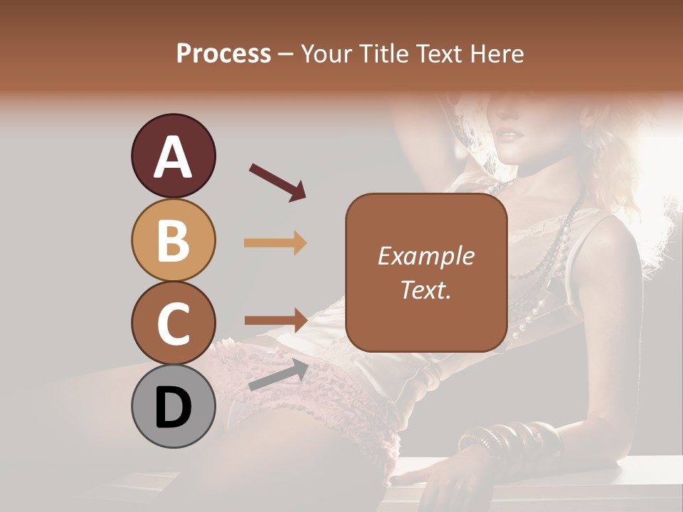 Glamor Girl Legs PowerPoint Template