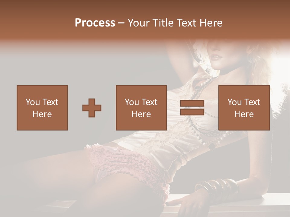 Glamor Girl Legs PowerPoint Template