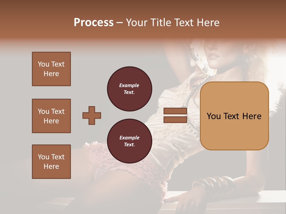 Glamor Girl Legs PowerPoint Template