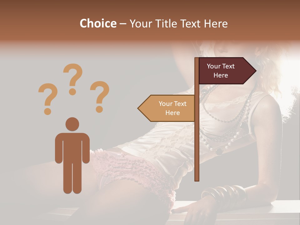 Glamor Girl Legs PowerPoint Template