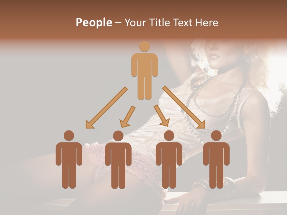 Glamor Girl Legs PowerPoint Template