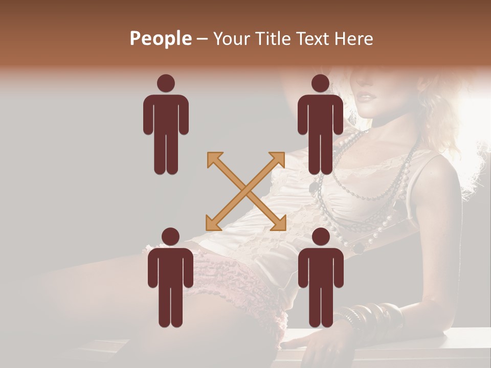 Glamor Girl Legs PowerPoint Template