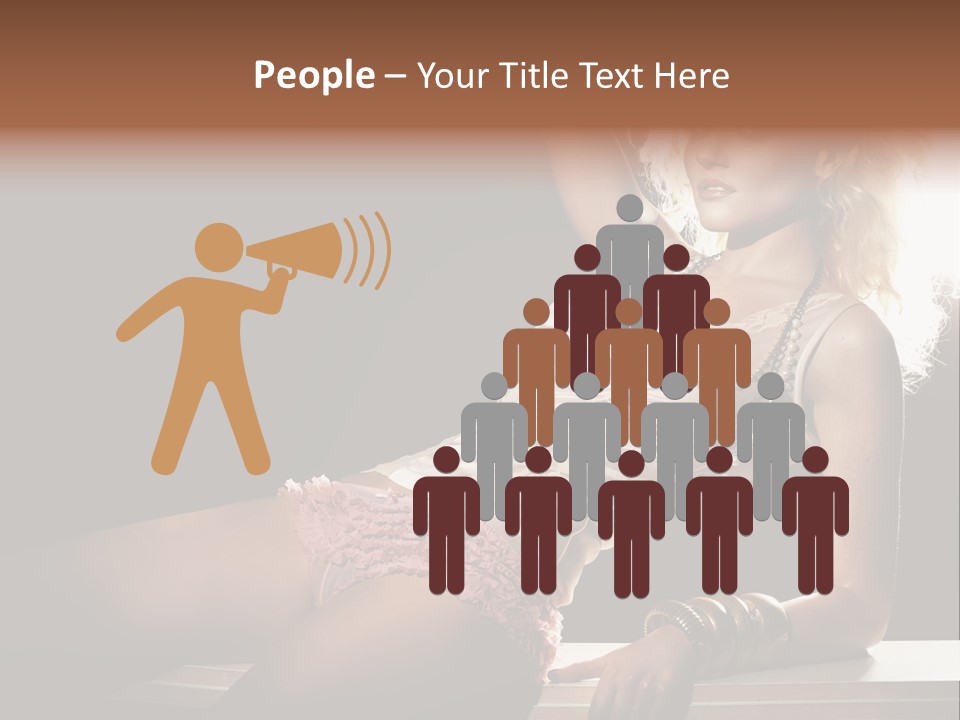 Glamor Girl Legs PowerPoint Template