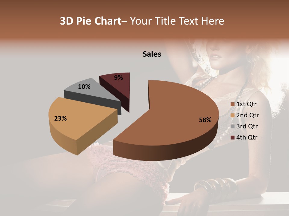 Glamor Girl Legs PowerPoint Template