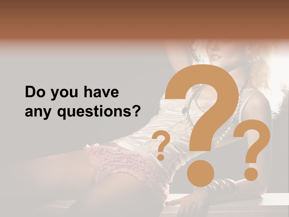 Glamor Girl Legs PowerPoint Template