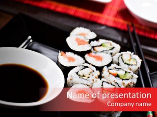 Japan Pieces Japanese PowerPoint Template