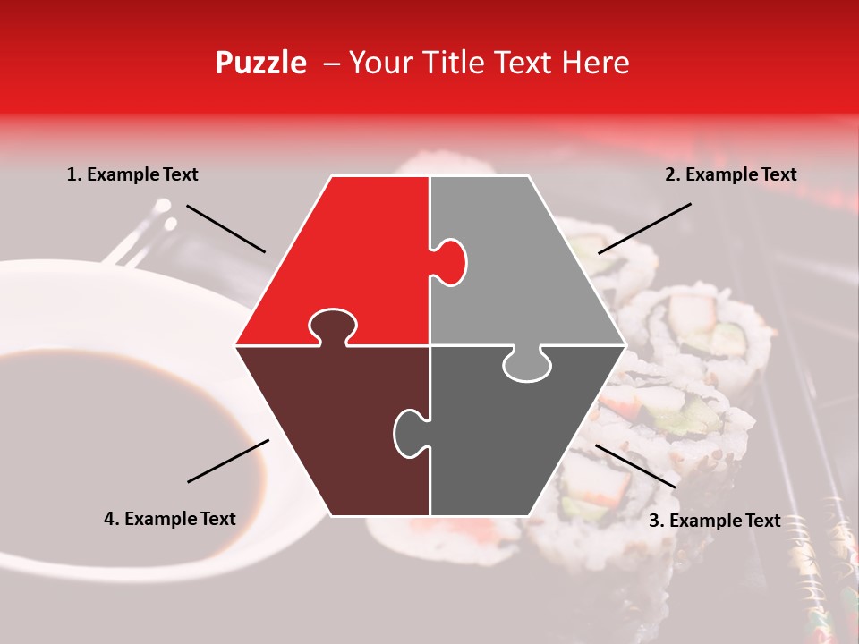 Japan Pieces Japanese PowerPoint Template