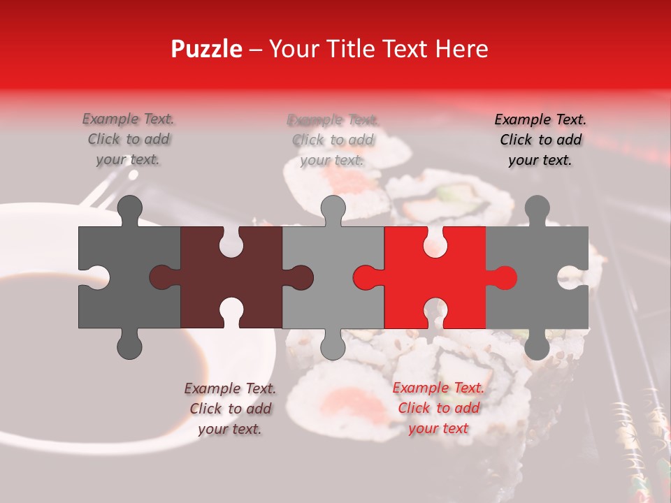 Japan Pieces Japanese PowerPoint Template