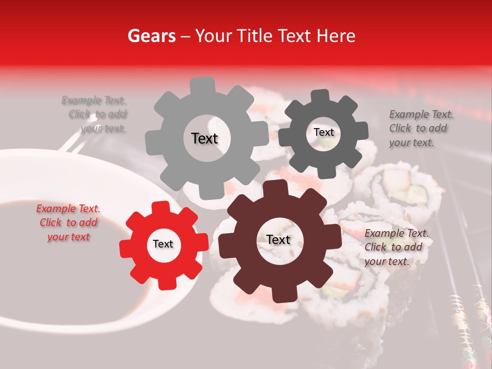 Japan Pieces Japanese PowerPoint Template