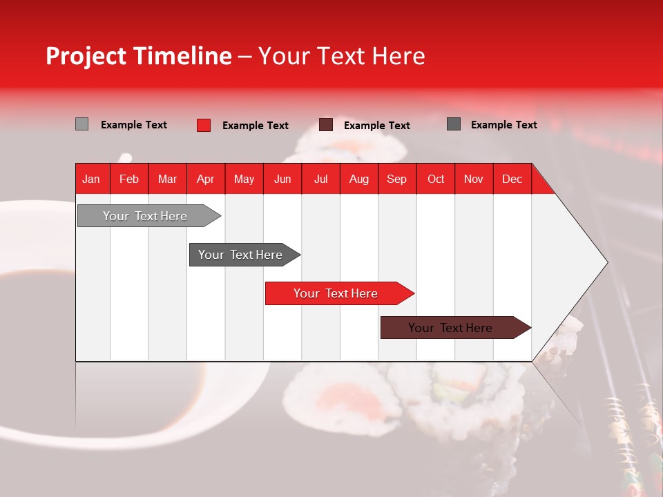 Japan Pieces Japanese PowerPoint Template