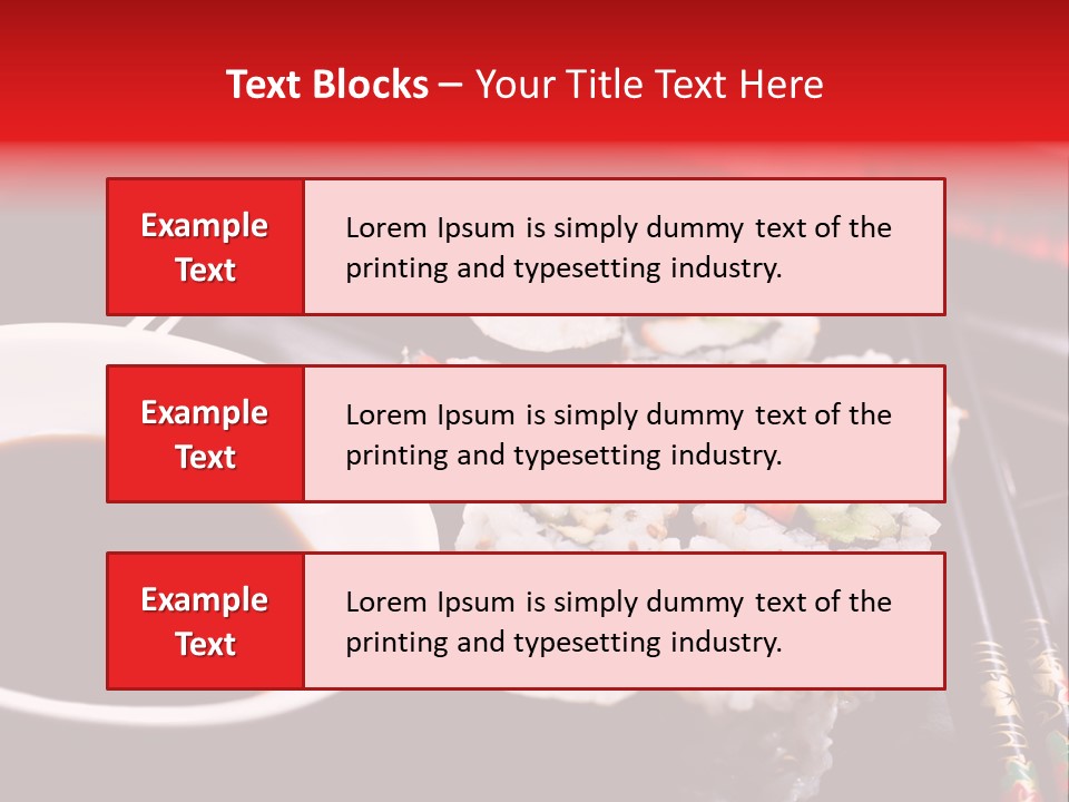 Japan Pieces Japanese PowerPoint Template